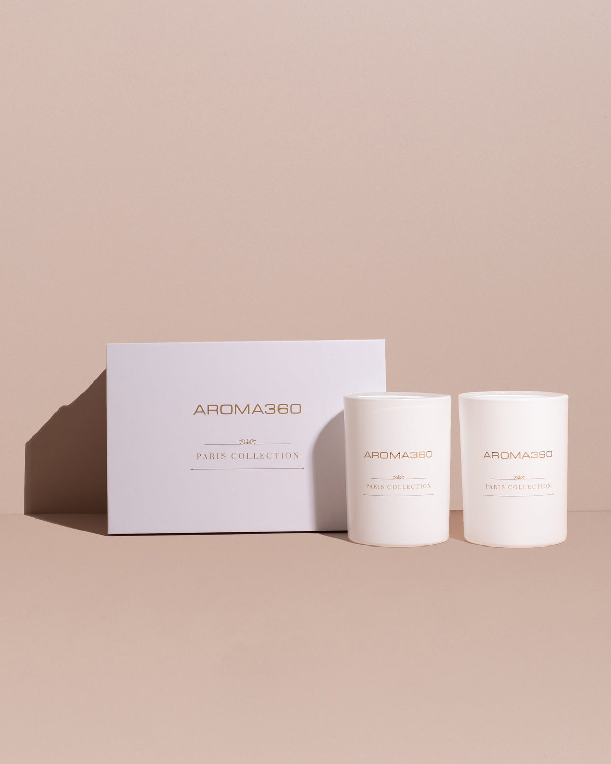 Paris Collection Candle Duo - Luxury Gift Box - Elegant Aroma for Home & Relaxation