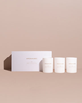 Paris Collection Candle Trio - Luxury Gift Box - Elegant Aroma for Home & Relaxation