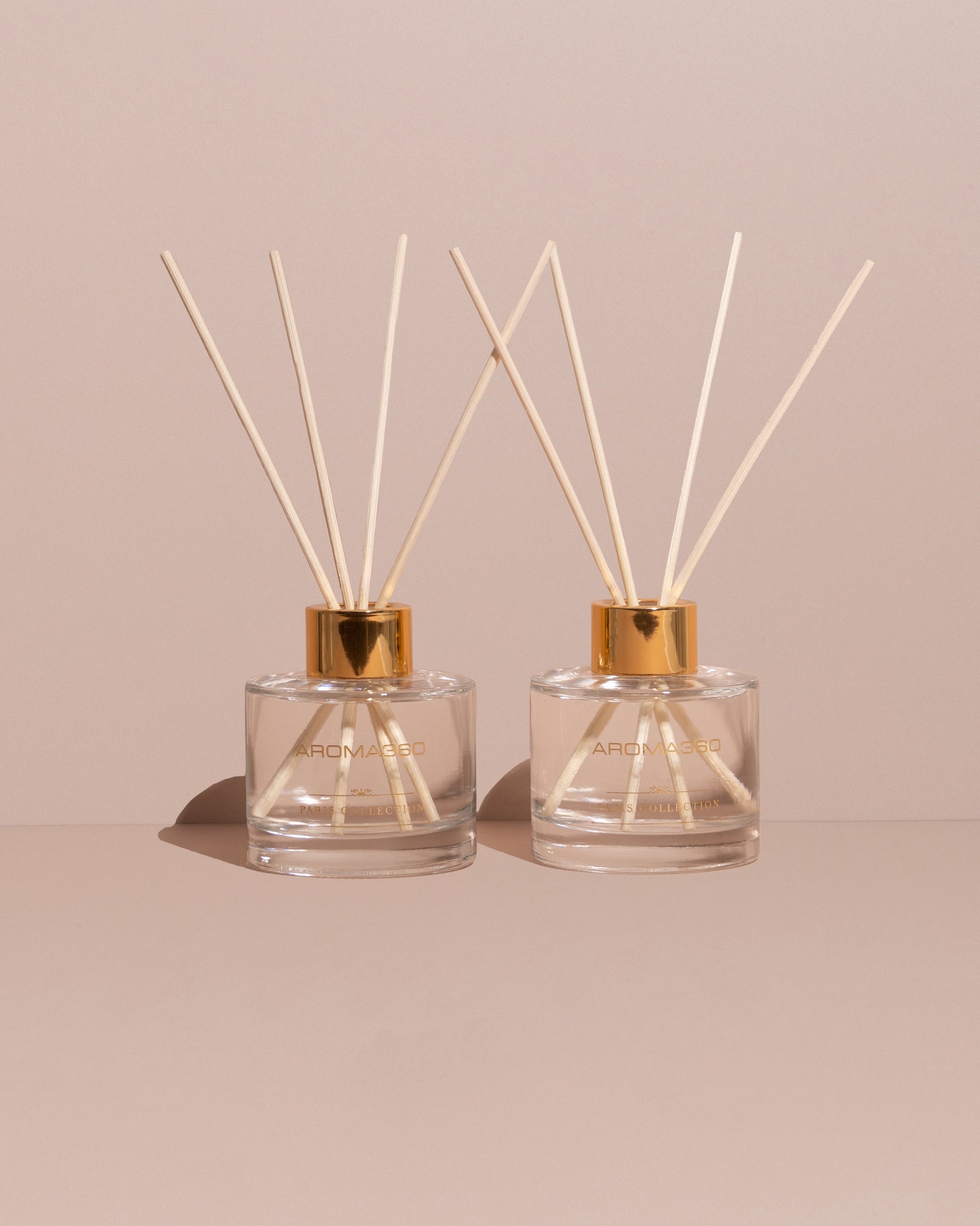 Paris Collection Reed Diffuser Duo - Elegant Home Fragrance - Gift-Ready Luxury Set